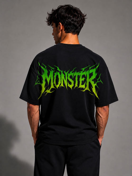 DROP 001 — Monster Oversized Tee